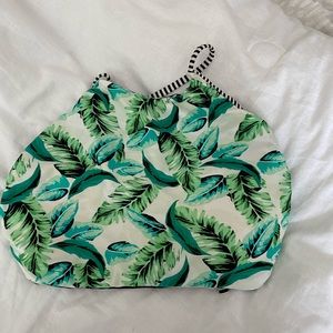 reversible halter bikini top